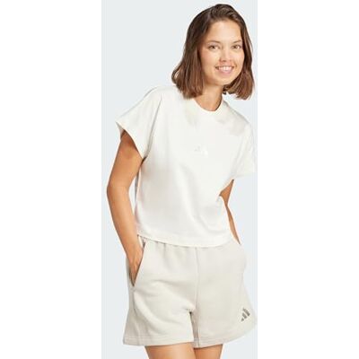 Adidas Women's All SZN T-Shirt, Off White, XXS Adidas Women's All SZN T-Shirt, Off White, XXS