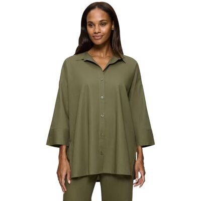Triumph Summer Wear Boyfriend Shirt, Hemd Damen, Grün (Sage Green), 38 Triumph Summer Wear Boyfriend Shirt, Hemd Damen, Grün (Sage Green), 38