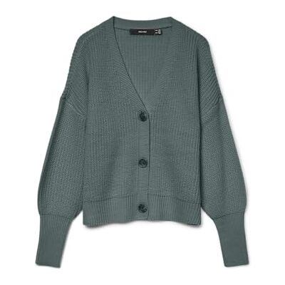 VERO MODA VMLEA LS V-Neck Cuff Cardigan NOOS VERO MODA VMLEA LS V-Neck Cuff Cardigan NOOS