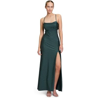 Vera Mont Damen Abendkleid mit Cut-Outs 42, Dusty Slate Vera Mont Damen Abendkleid mit Cut-Outs 42, Dusty Slate