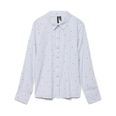 VERO MODA Vmnora Ls Oversize AOP Shirt WVN Ga Noos VERO MODA Vmnora Ls Oversize AOP Shirt WVN Ga Noos