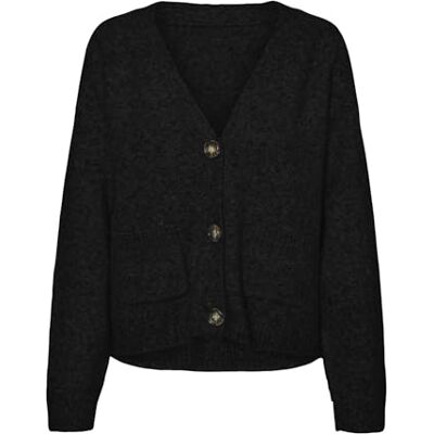 VERO MODA VMBOOM LS V-Neck Button Cardigan GA NOOS VERO MODA VMBOOM LS V-Neck Button Cardigan GA NOOS