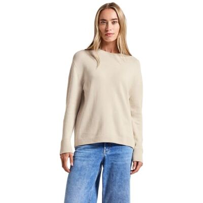 Street One Rundhals Pullover tusk Cream 46 Street One Rundhals Pullover tusk Cream 46
