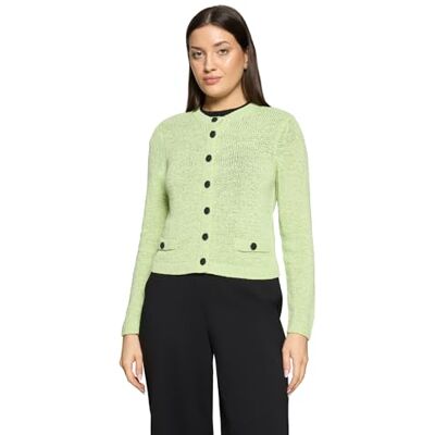 Betty Barclay Damen 5429/1869 Strickjacken, Foam Green, 44 Betty Barclay Damen 5429/1869 Strickjacken, Foam Green, 44