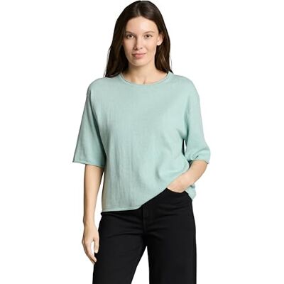 TOM TAILOR Kurzarm-Pullover mit Kaschmir TOM TAILOR Kurzarm-Pullover mit Kaschmir