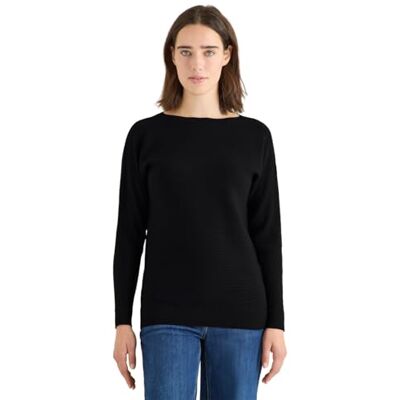 Cecil Cosy Strukturmix Dolman Black L Cecil Cosy Strukturmix Dolman Black L