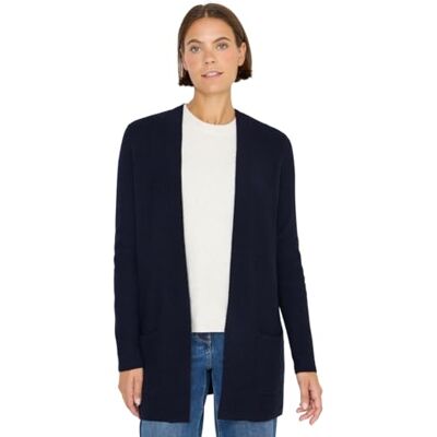 Cecil Offener Struktur-Cardigan urban Dark Blue S Cecil Offener Struktur-Cardigan urban Dark Blue S