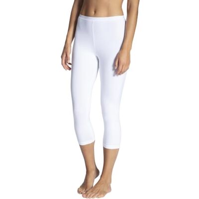 CALIDA Natural Comfort 3/4-Leggings Damen Weiss 48-50 CALIDA Natural Comfort 3/4-Leggings Damen Weiss 48-50