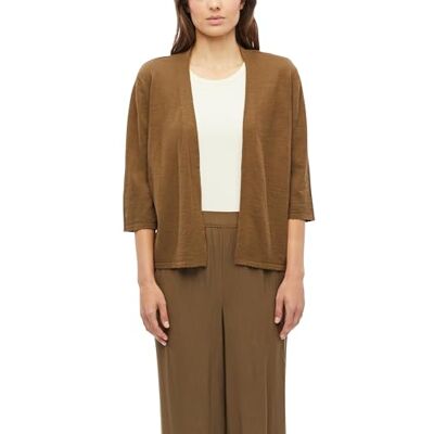 S. Oliver Feinstrickjacke mit 3/4-Arm und Wellenkante S. Oliver Feinstrickjacke mit 3/4-Arm und Wellenkante