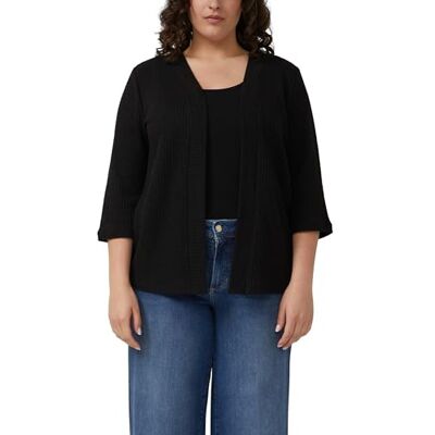 S. Oliver Leichte Jacke aus Strukturjersey S. Oliver Leichte Jacke aus Strukturjersey
