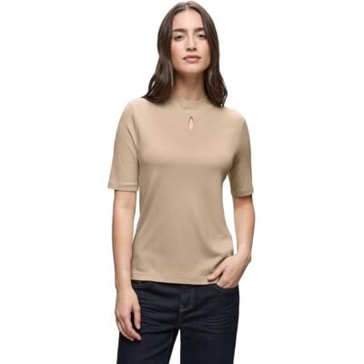 Street One Damen Shirt mit Cut-Out Detail Street One Damen Shirt mit Cut-Out Detail