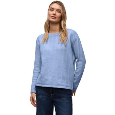 Street One Strukturpullover Frosted Blue Mel. 42 Street One Strukturpullover Frosted Blue Mel. 42