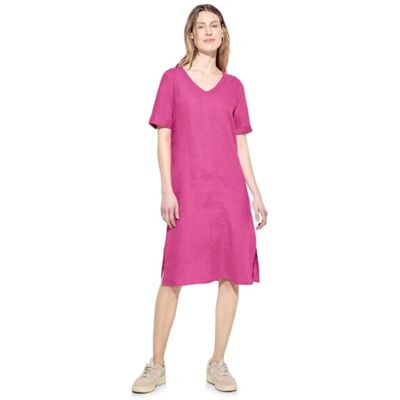 Cecil Damen Kleid mit Kurzarm Bloomy pink M Cecil Damen Kleid mit Kurzarm Bloomy pink M
