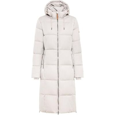camel active Damen Steppmantel mit Kapuze Weiß-Grau, womenswear-42 camel active Damen Steppmantel mit Kapuze Weiß-Grau, womenswear-42