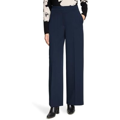 Betty Barclay Damen Marlene-Hose unifarben 38, dunkelblau Betty Barclay Damen Marlene-Hose unifarben 38, dunkelblau