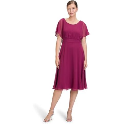Vera Mont Damen Cocktailkleid Kurzarm 42, Sweet Berry Vera Mont Damen Cocktailkleid Kurzarm 42, Sweet Berry