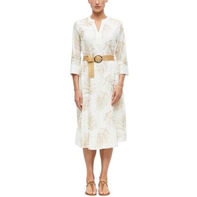S. Oliver Damen Dress 2180644 0200 Ecru 34 S. Oliver Damen Dress 2180644 0200 Ecru 34