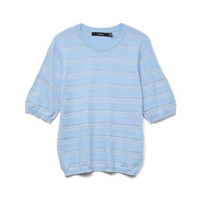VERO MODA Vmhappyshine Stripe 2-4 O-Neck Pullover VERO MODA Vmhappyshine Stripe 2-4 O-Neck Pullover