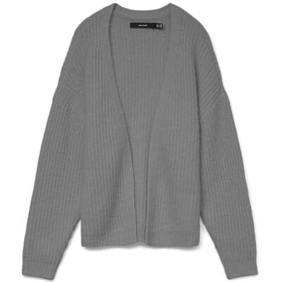 VERO MODA Vmnovah Rib Ls V-Neck Open Cardigan Noos VERO MODA Vmnovah Rib Ls V-Neck Open Cardigan Noos