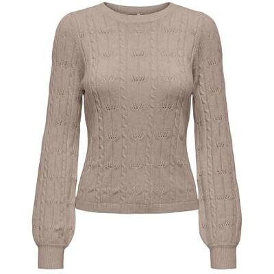 ONLY Onlkatia Ls Structure O-Neck Pull Cc KNT ONLY Onlkatia Ls Structure O-Neck Pull Cc KNT