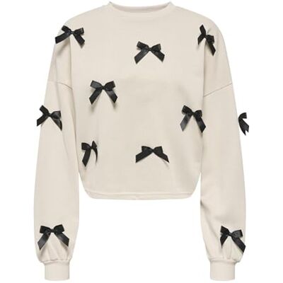 ONLY Onljedeite L/S Bow Box Ub SWT ONLY Onljedeite L/S Bow Box Ub SWT