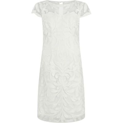 Apart Cocktailkleid mit floraler 3D-Stickerei Apart Cocktailkleid mit floraler 3D-Stickerei