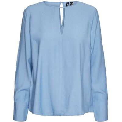 VERO MODA Damen VMSONJA LS TOP WVN GA Langarmbluse, Allure, Small VERO MODA Damen VMSONJA LS TOP WVN GA Langarmbluse, Allure, Small