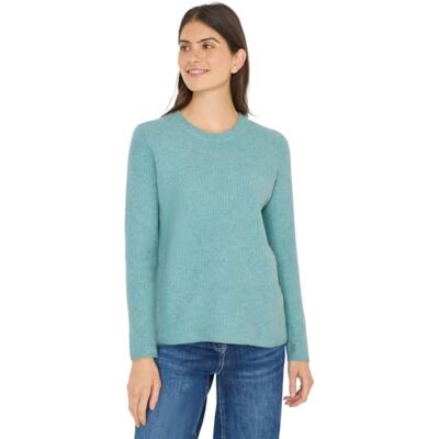 Cecil Pullover mit Strukturdetails conifere Green Melange XXL Cecil Pullover mit Strukturdetails conifere Green Melange XXL
