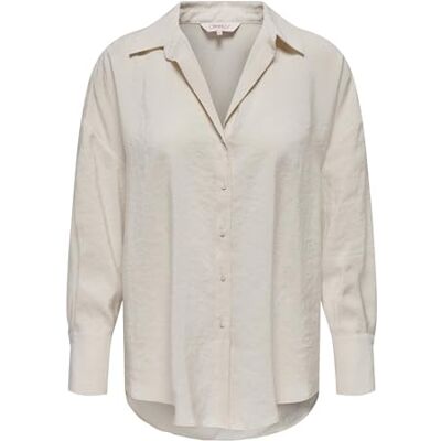 ONLY Onlzazima L/S Loose Shirt WVN ONLY Onlzazima L/S Loose Shirt WVN