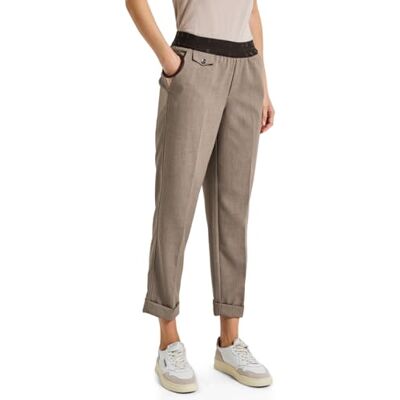 Street One Chino mit Tapebund bark Brown 42 Street One Chino mit Tapebund bark Brown 42