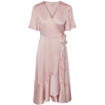 YAS thea 2/4 Midi Wrap Dress S. Noos YAS thea 2/4 Midi Wrap Dress S. Noos