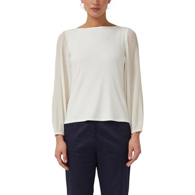 S. Oliver Damen T-Shirt – Relaxed Fit, U-Boot-Ausschnitt, Ballonärmel S. Oliver Damen T-Shirt – Relaxed Fit, U-Boot-Ausschnitt, Ballonärmel