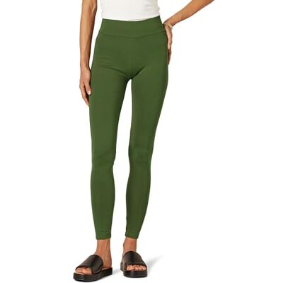 Amazon Damen Ponte-Leggings (in Übergröße erhältlich), Dunkles Olivgrün, XXL Amazon Damen Ponte-Leggings (in Übergröße erhältlich), Dunkles Olivgrün, XXL