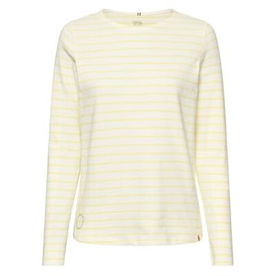 camel active Damen Langarm-T-Shirt aus Reiner Baumwolle Limonengelb, womenswear-4XL camel active Damen Langarm-T-Shirt aus Reiner Baumwolle Limonengelb, womenswear-4XL