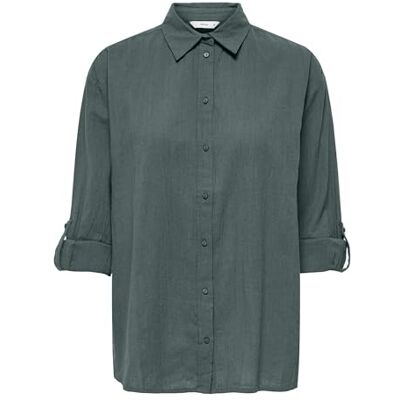 ONLY Carmakoma Cartizana Cotton L/S Shirt WVN Noos ONLY Carmakoma Cartizana Cotton L/S Shirt WVN Noos