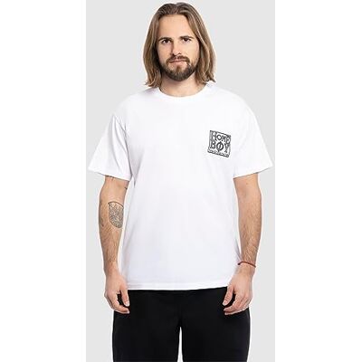 Homeboy Unisex Old School T-Shirt, White, XXS Homeboy Unisex Old School T-Shirt, White, XXS