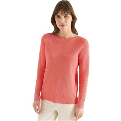 Cecil Strukturpullover Cherry Tomato orange Melange XL Cecil Strukturpullover Cherry Tomato orange Melange XL