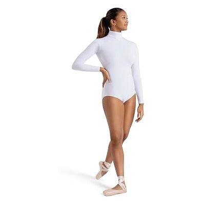 Capezio Damen Tb41 Gymnastikanzug, Weiss/opulenter Garten, L Capezio Damen Tb41 Gymnastikanzug, Weiss/opulenter Garten, L