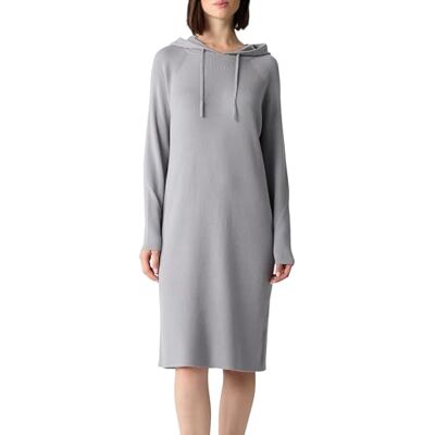 Comma Strickkleid mit Kapuze und Raglanärmeln Comma Strickkleid mit Kapuze und Raglanärmeln