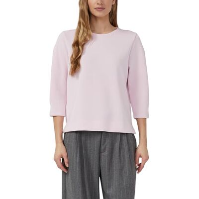 S. Oliver Sweatshirt aus Scuba mit 3/4-Arm S. Oliver Sweatshirt aus Scuba mit 3/4-Arm
