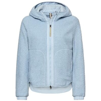 camel active Damen Polar-Fleecejacke mit Fester Kapuze Hellblau, womenswear-46 camel active Damen Polar-Fleecejacke mit Fester Kapuze Hellblau, womenswear-46