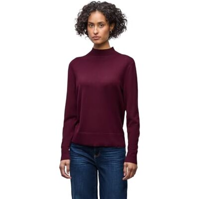Street One Pullover mit Turtleneck Noble red 46 Street One Pullover mit Turtleneck Noble red 46
