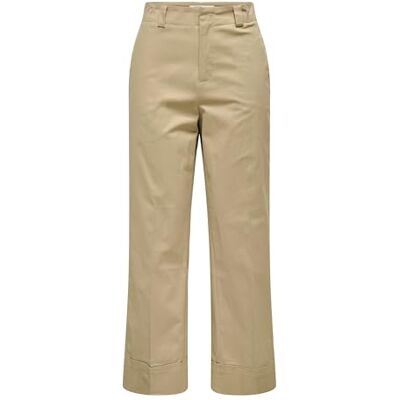 ONLY Onlrosalie Hw Crop Chino Pant Cc PNT ONLY Onlrosalie Hw Crop Chino Pant Cc PNT
