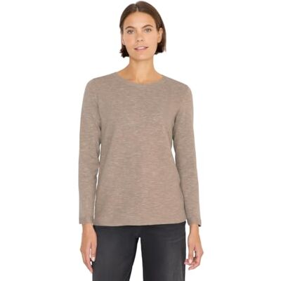 Cecil Strukturpullover Toffee Cream Heather Melange XXL Cecil Strukturpullover Toffee Cream Heather Melange XXL