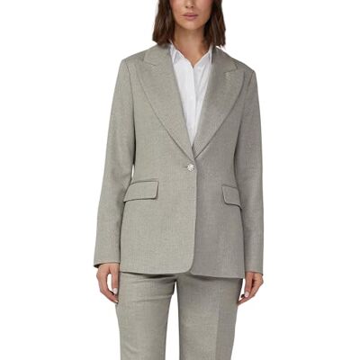S. Oliver Eleganter Blazer im Slim Fit mit Glitzergarn S. Oliver Eleganter Blazer im Slim Fit mit Glitzergarn