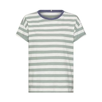 camel active Damen T-Shirt aus Reiner Baumwolle Jadeblau, Womenswear-XXL camel active Damen T-Shirt aus Reiner Baumwolle Jadeblau, Womenswear-XXL