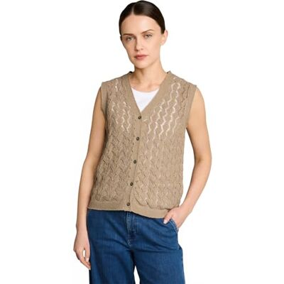 TOM TAILOR Damen Pullunder Cardigan TOM TAILOR Damen Pullunder Cardigan