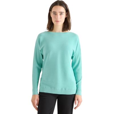Cecil Cosy Strukturmix Dolman Light Foam Blue L Cecil Cosy Strukturmix Dolman Light Foam Blue L