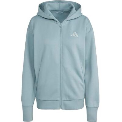 Adidas Women's All SZN Fleece Full-Zip Hoodie, Wonder Sage, XS Adidas Women's All SZN Fleece Full-Zip Hoodie, Wonder Sage, XS