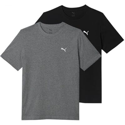 Puma Herren T-Shirt 2er-Pack ESS Logo Tee M 692313-04 XXL Puma Herren T-Shirt 2er-Pack ESS Logo Tee M 692313-04 XXL